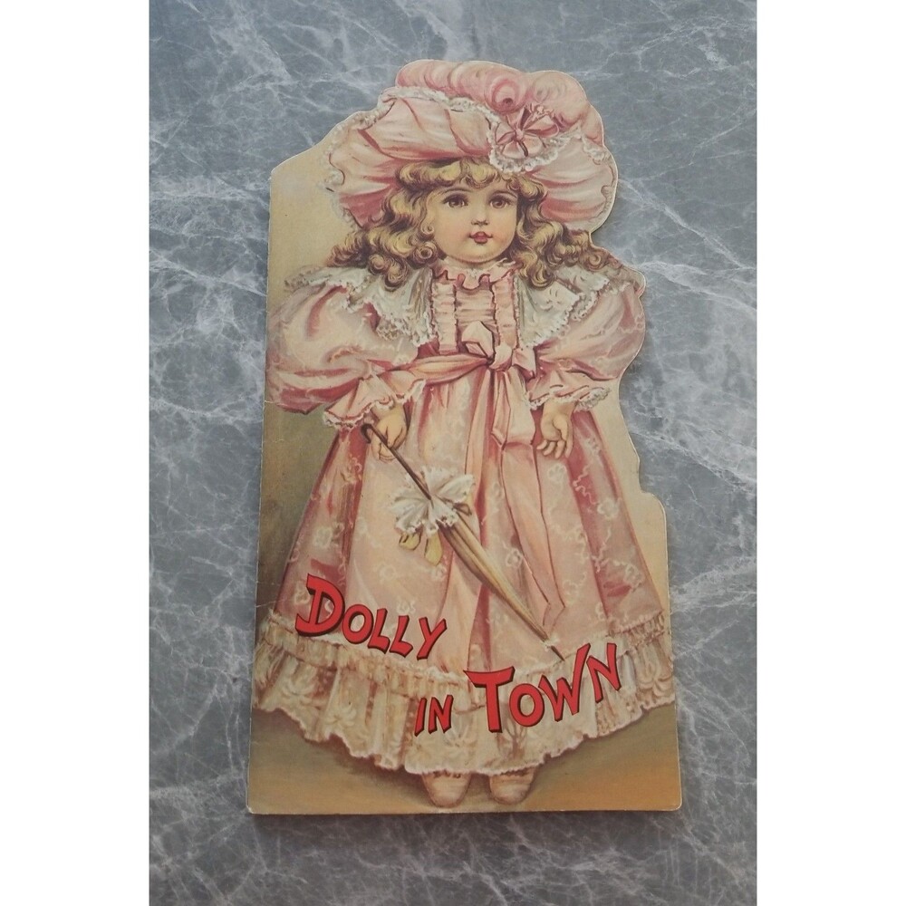 Vintage Dolly in Town book from 1982
